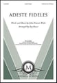 Adeste Fideles SATB choral sheet music cover